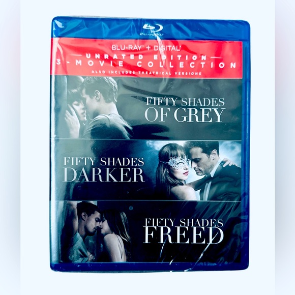 Fifty Shades of Grey - Unrated Edition - 3-Movie Collection Blu-ray - Picture 1 of 3